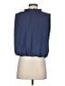 Assorted Brands 100% Polyester Blue Sleeveless Blouse Size S - photo 2