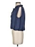 Assorted Brands 100% Polyester Blue Sleeveless Blouse Size S - photo 5