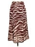 Paige 100% Polyester Animal Print Brown Casual Skirt Size 0 - photo 1