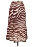 Paige 100% Polyester Animal Print Brown Casual Skirt Size 0 - photo 2
