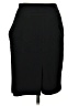 Love 21 Solid Black Formal Skirt Size XS - photo 2