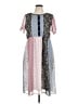 Polagram 100% Polyester Print Blue Casual Dress Size L - photo 1