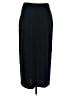 St. John Solid Black Formal Skirt Size 8 - photo 1