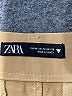 Zara Solid Tan Khakis Size M - photo 7