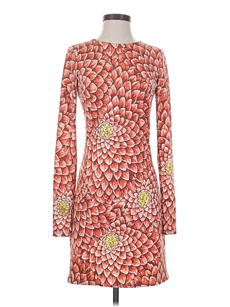 Pre-owned Julie Brown Cocktail Dress In Orange