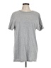 George 100% Polyester Solid Gray Short Sleeve T-Shirt Size L - photo 1