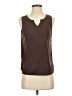 Green Envelope Brown Sleeveless T-Shirt Size S - photo 1