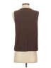 Green Envelope Brown Sleeveless T-Shirt Size S - photo 2