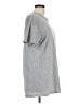 George 100% Polyester Solid Gray Short Sleeve T-Shirt Size L - photo 4