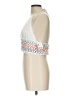 Mustard Seed 100% Rayon White Sleeveless Top Size L - photo 5