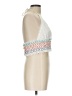 Mustard Seed 100% Rayon White Sleeveless Top Size L - photo 4