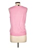 St. John Pink Sweater Vest Size L - photo 2