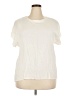 Jaclyn Smith 100% Rayon Ivory Short Sleeve Top Size 20 - photo 1