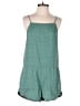 RVCA 100% Polyester Chevron-herringbone Teal Romper Size S - photo 1