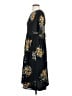 Zara Basic 100% Polyester Print Black Casual Dress Size XS - photo 5