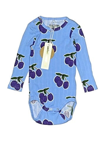 Mini Rodini Long Sleeve Onesie (view 1)