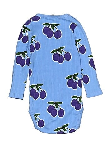 Mini Rodini Long Sleeve Onesie (view 2)