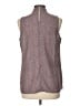 Etcetera 100% Polyester Brown Sleeveless Blouse Size 10 - photo 2