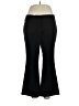 Maurices Solid Black Dress Pants Size 14S - photo 1