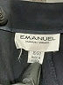 Emanuel Emanuel Ungaro Solid Black Wool Pants Size 16 - photo 7