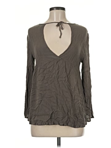 Earthbound Trading Co. Long Sleeve Blouse (view 1)