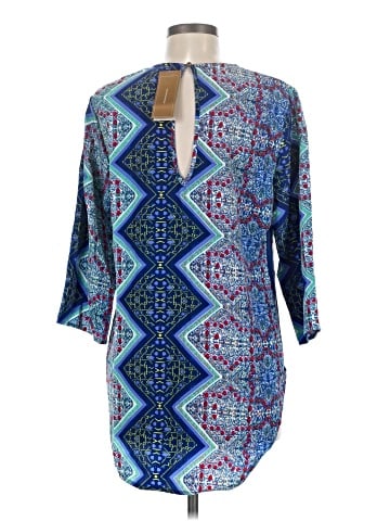 Blue Rain 3/4 Sleeve Blouse (view 2)