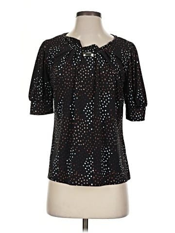 NY Collection Short Sleeve Blouse (view 1)