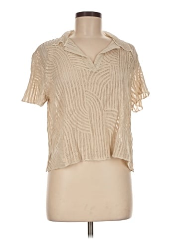 Massimo Dutti Short Sleeve Blouse (view 1)