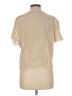 Massimo Dutti Tan Short Sleeve Blouse Size M - photo 2