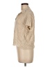 Massimo Dutti Tan Short Sleeve Blouse Size M - photo 5