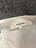 FRAME 100% Cotton White Short Sleeve Blouse Size M - photo 7