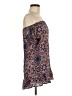Olivaceous 100% Rayon Blue Sleeveless Blouse Size M - photo 4