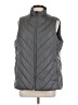 Lands' End 100% Polyester Gray Vest Size L - photo 1