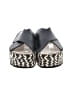 Chocolat Blu Chevron-herringbone Black Wedges Size EU 38 - photo 2