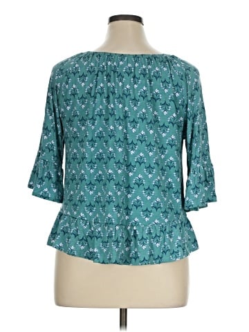 Style&Co 3/4 Sleeve Top (view 2)