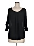 Newbury Kustom Black 3/4 Sleeve Blouse Size M (estimated) - photo 1