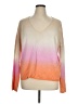 Sanctuary Tie-dye Orange Pullover Sweater Size XL - photo 1