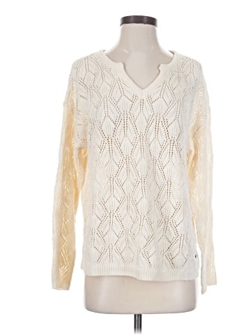 Peace Love World Pullover Sweater (view 1)
