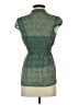Candie's Green Short Sleeve Blouse Size XS - photo 2