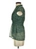 Candie's Green Short Sleeve Blouse Size XS - photo 5