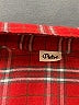 Pulse Plaid Red Long Sleeve Blouse Size M - photo 7