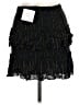 Glam 100% Rayon Stars Black Casual Skirt Size L - photo 2