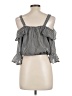 Hayden 100% Polyester Black Sleeveless Blouse Size L - photo 2