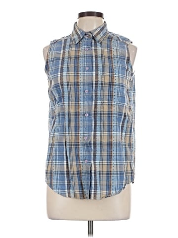 Cabin Creek Sleeveless Button-Down Shirt (view 1)