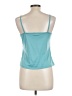 Unbranded 100% Polyester Teal Tank Top Size L (petite) - photo 2