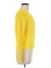 Sandro Solid Yellow Pullover Sweater Size Med (2) - photo 4