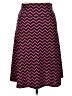Lularoe Chevron-herringbone Pink Casual Skirt Size XL - photo 1