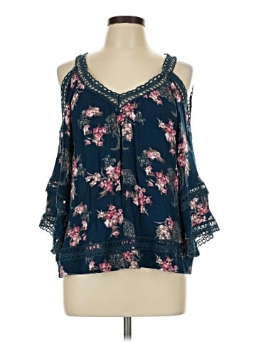 Penelope Project 3/4 Sleeve Blouse (view 1)