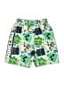 Minecraft 100% Polyester Green Rash Guard Size 5 - 6 - photo 1
