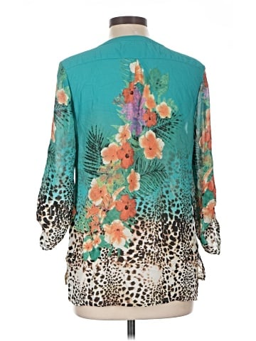 Soft Surroundings 3/4 Sleeve Blouse (view 2)